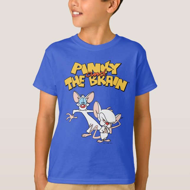 Pinky and the Brain | Show Logo T-Shirt (Front)