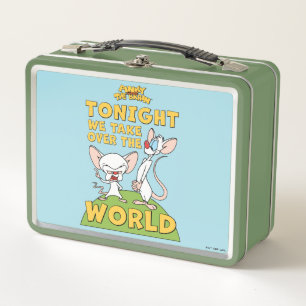 Pinky and the Brain   Take Over The World Metal Lunch Box