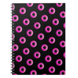 Pinky Doughnut - colourful sprinkles 1 Notebook