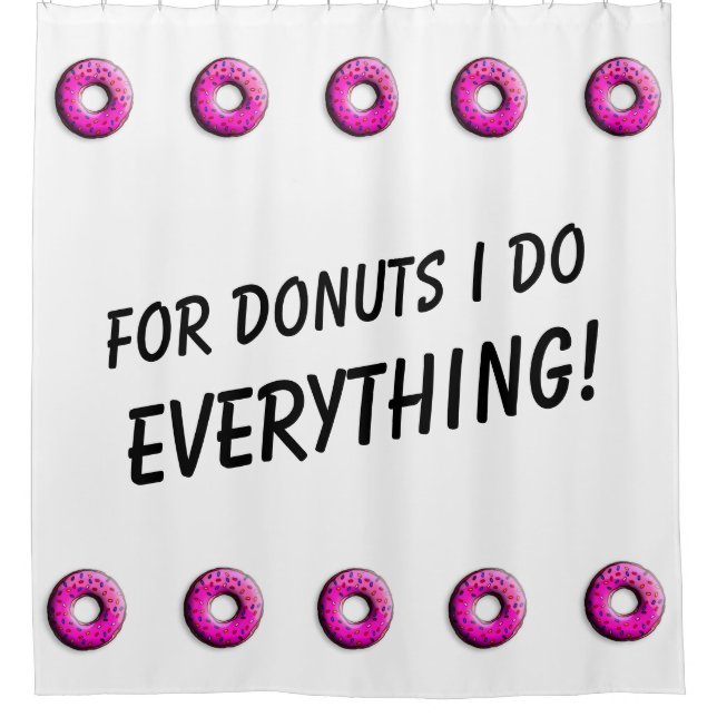 Pinky Doughnut with colourful sprinkles + your ide (Front)