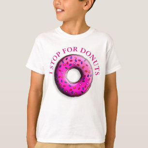 Pinky Doughnut with colourful sprinkles + your ide T-Shirt