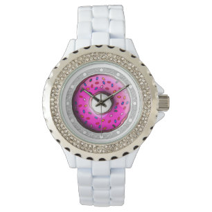 Pinky Doughnut with colourful sprinkles + your Watch