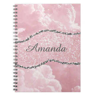 pinky dreamy design notebook