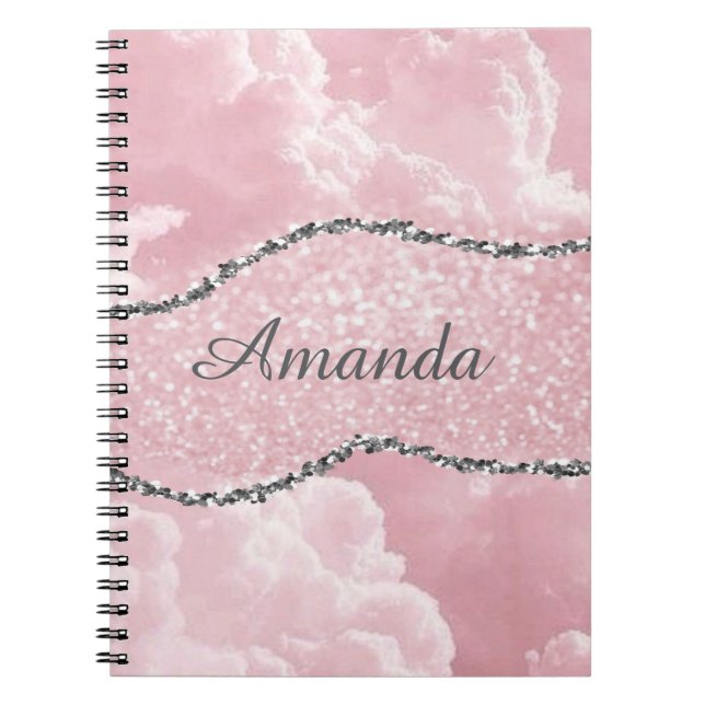 pinky dreamy design notebook (Front)