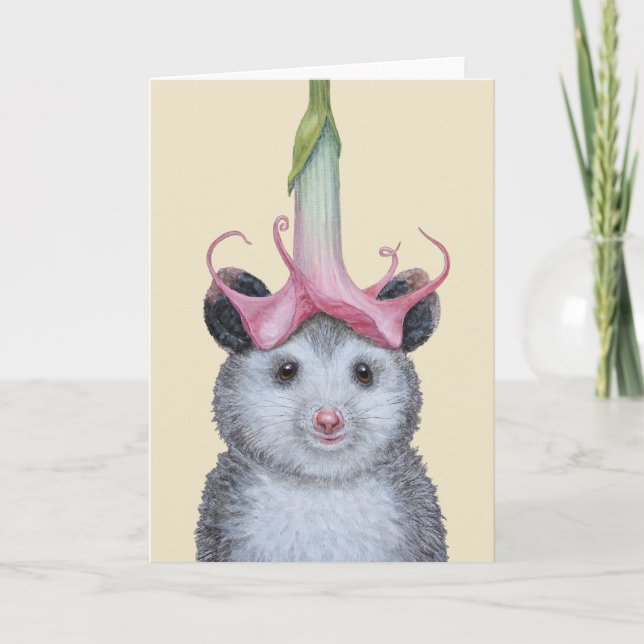 Pinky la carte opossum (Devant)