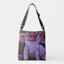 Pinky Pig Cross-body Tote
