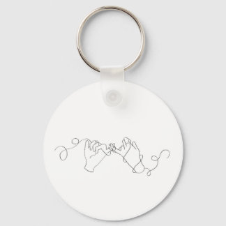 pinky promise keychain