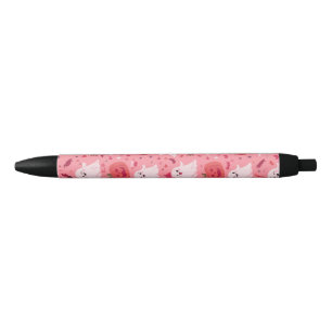 Pinky pumpkin Ghostly Surprise Black Ink Pen