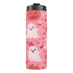 Pinky pumpkin Ghostly Surprise Thermal Tumbler