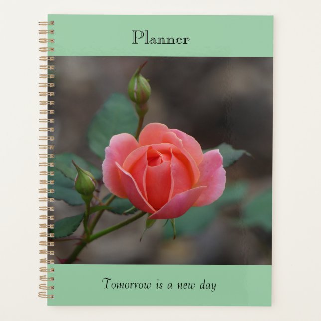 Pinky Rosebud Planner (Front)
