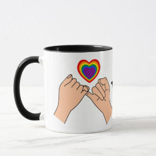 pinky swear valentine mug