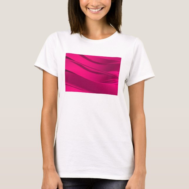 Pinky waves T-Shirt (Front)
