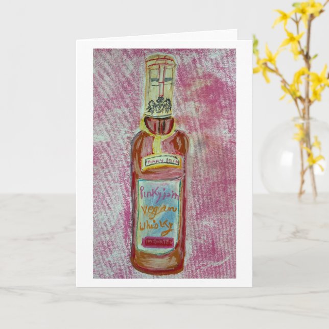 pinkyjain Whisky 🥃  Card (Yellow Flower)