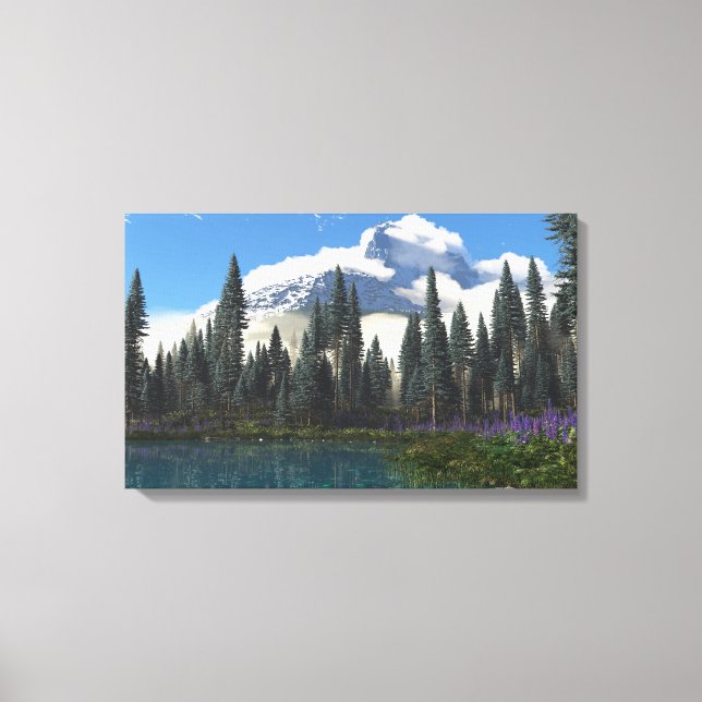 Pinnacle Canvas Print (Front)