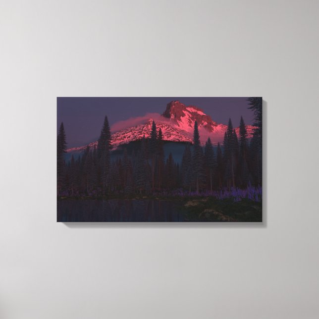 Pinnacle (Dawn) Canvas Print (Front)