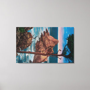 Pinnacle Point, Point Lobas State Park Canvas Print