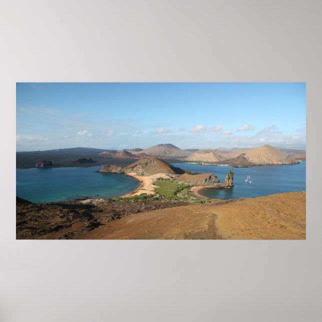 Pinnacle Rock, Galapagos Poster (Front)
