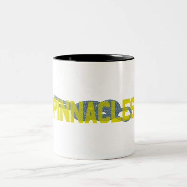 Pinnacles Figure 8 Climbing Two-Tone Coffee Mug (Center)