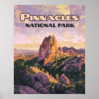 Pinnacles National Park Buttes California 