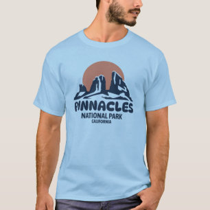 Pinnacles National Park California Red Sun Nature T-Shirt