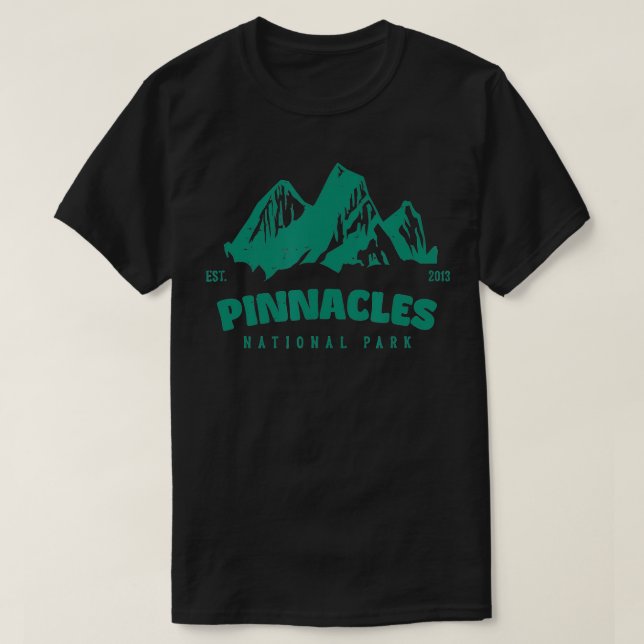 Pinnacles National Park California Visitor  T-Shirt (Design Front)