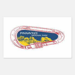 Pinnacles National Park Climbing Carabiner Sticker