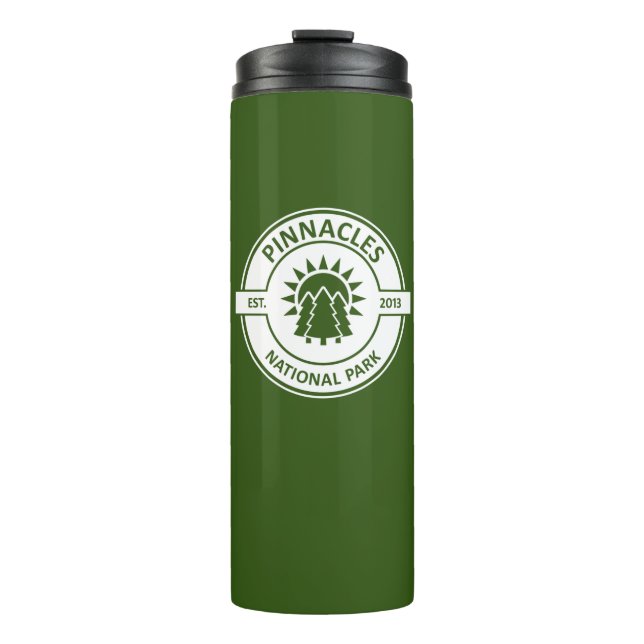 Pinnacles National Park Sun Trees Thermal Tumbler (Front)