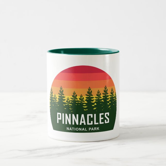 Pinnacles National Park Two-Tone Coffee Mug (Center)