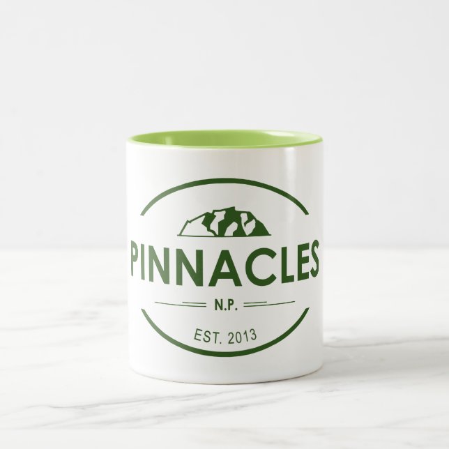 Pinnacles National Park Two-Tone Coffee Mug (Center)