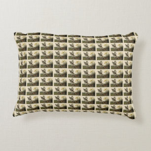 Pinnated Grouse (Grous) Audubon's Birds of America Accent Pillow