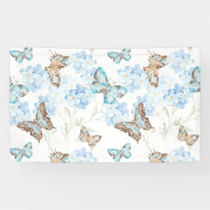 Pinned Butterfly Art Banner