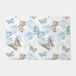 Pinned Butterfly Art Doormat