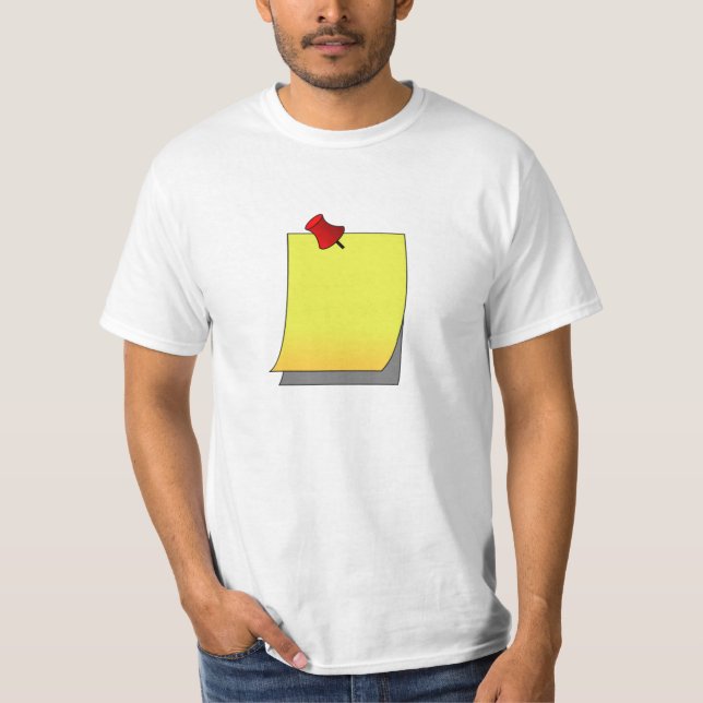 Pinned Note T-Shirt (Front)