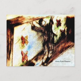 Pinned to the board Postcard