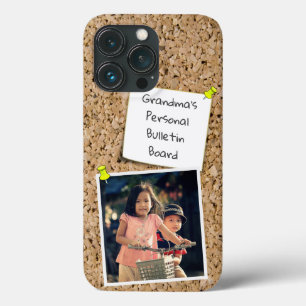 Pinned White Note Template Custom Photo iPhone 13 Pro Case