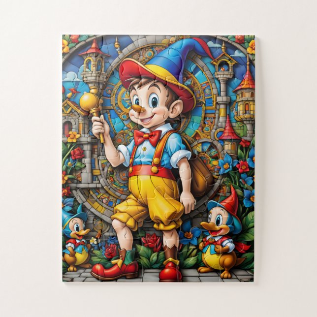 Pinnochio Jigsaw Puzzle (Vertical)
