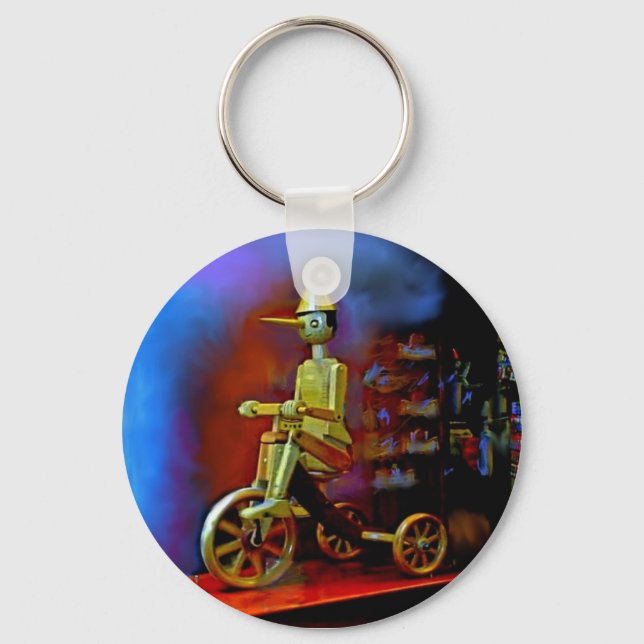 Pinocchio keychain (Front)