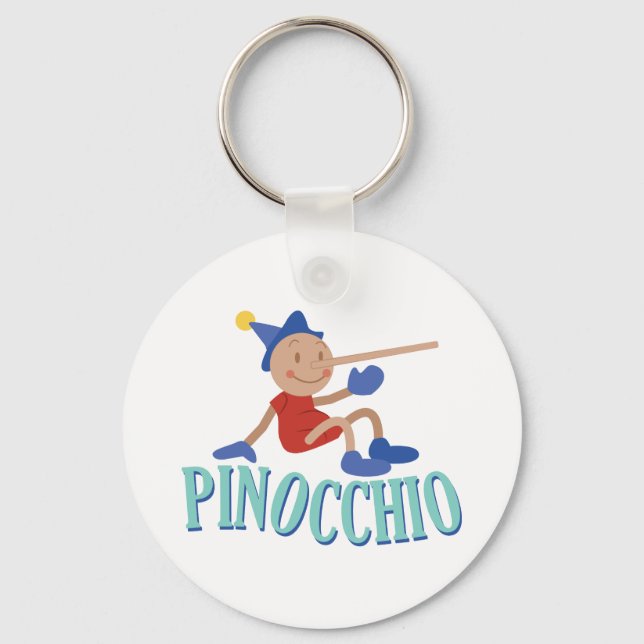 Pinocchio Kid Keychain (Front)
