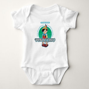 Pinocchio   No Strings Attached Baby Bodysuit