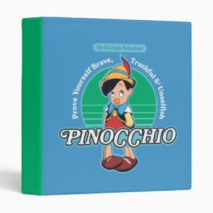 Pinocchio   No Strings Attached Binder