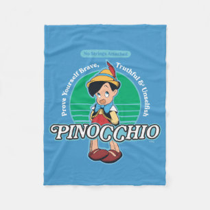 Pinocchio   No Strings Attached Fleece Blanket