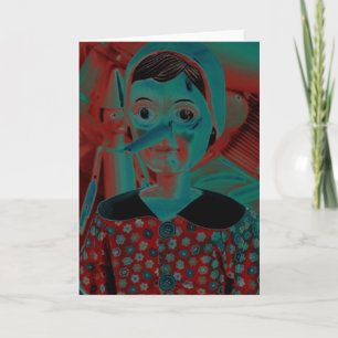 Pinocchio Puppet Card