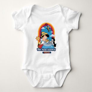 Pinocchio   The Nose Knows Baby Bodysuit
