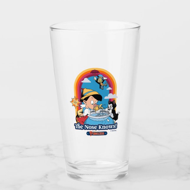 Pinocchio | The Nose Knows Glass (Front)