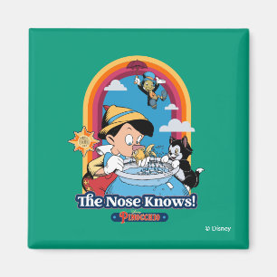 Pinocchio The Nose Knows Magnet
