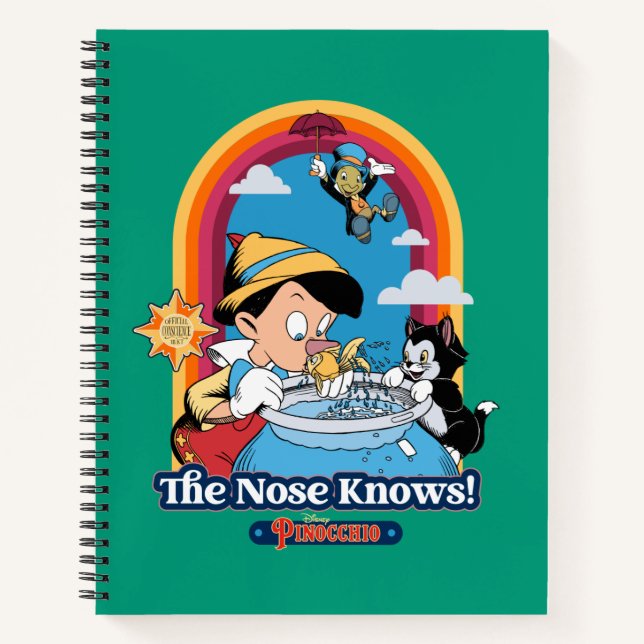 Pinocchio | The Nose Knows Notebook (Front)