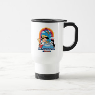 Pinocchio The Nose Knows Travel Mug