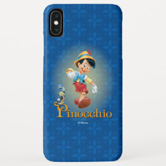 Pinocchio with Jiminy Cricket iPhone XS Max Case