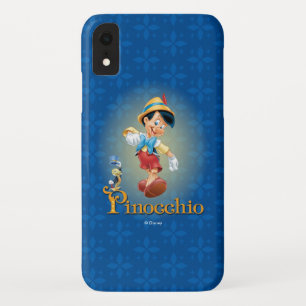 Pinocchio with Jiminy Cricket iPhone XR Case