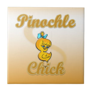 Pinochle Chick Tile